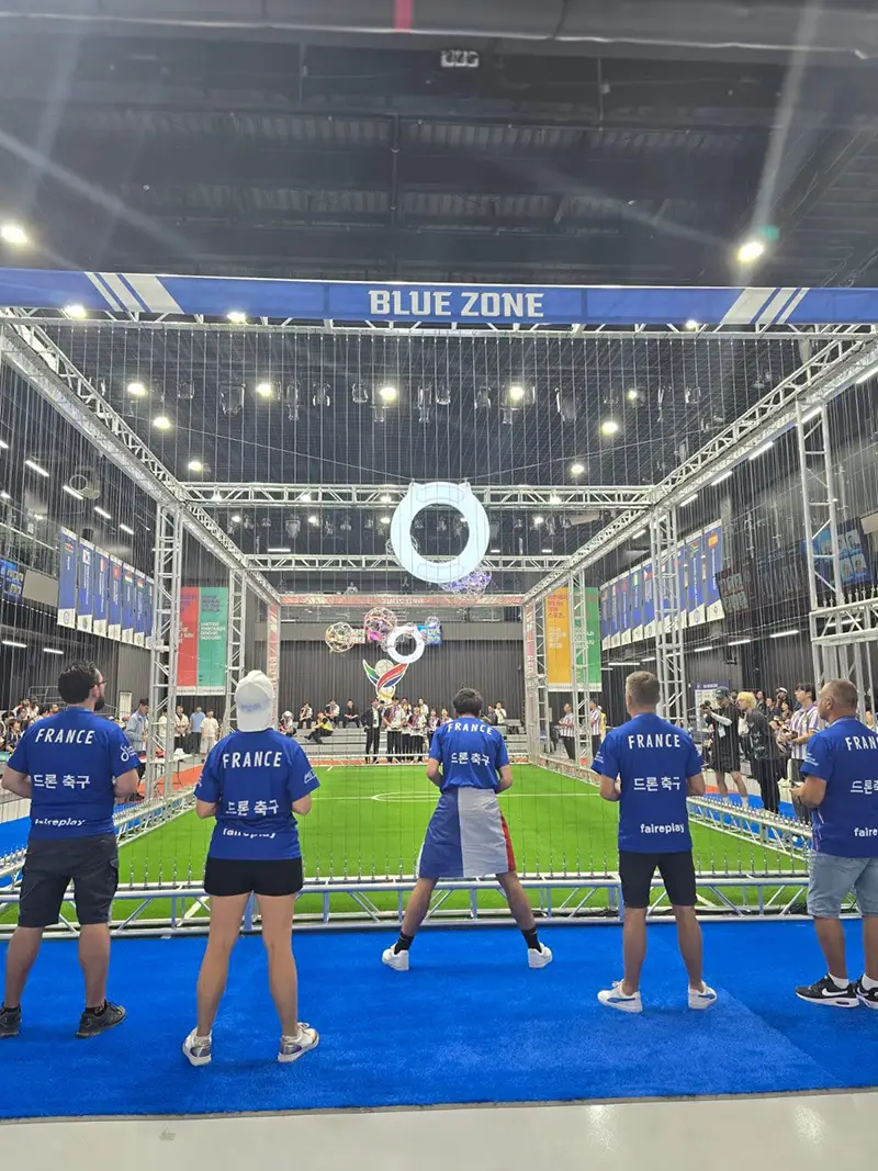 Équipe France championnat Drone Soccer